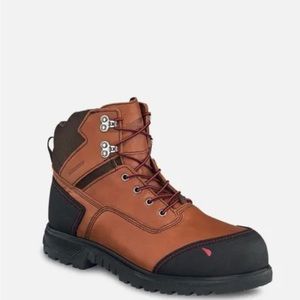 Red Wing 3500 BRNR XP 6” Safety Toe Waterproof Work Boots Men  new Size 8 EE